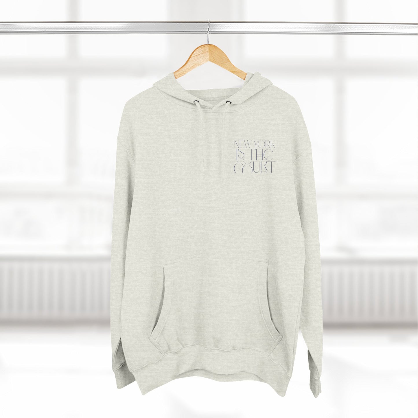 New York-Inspired Fleece Hoodie