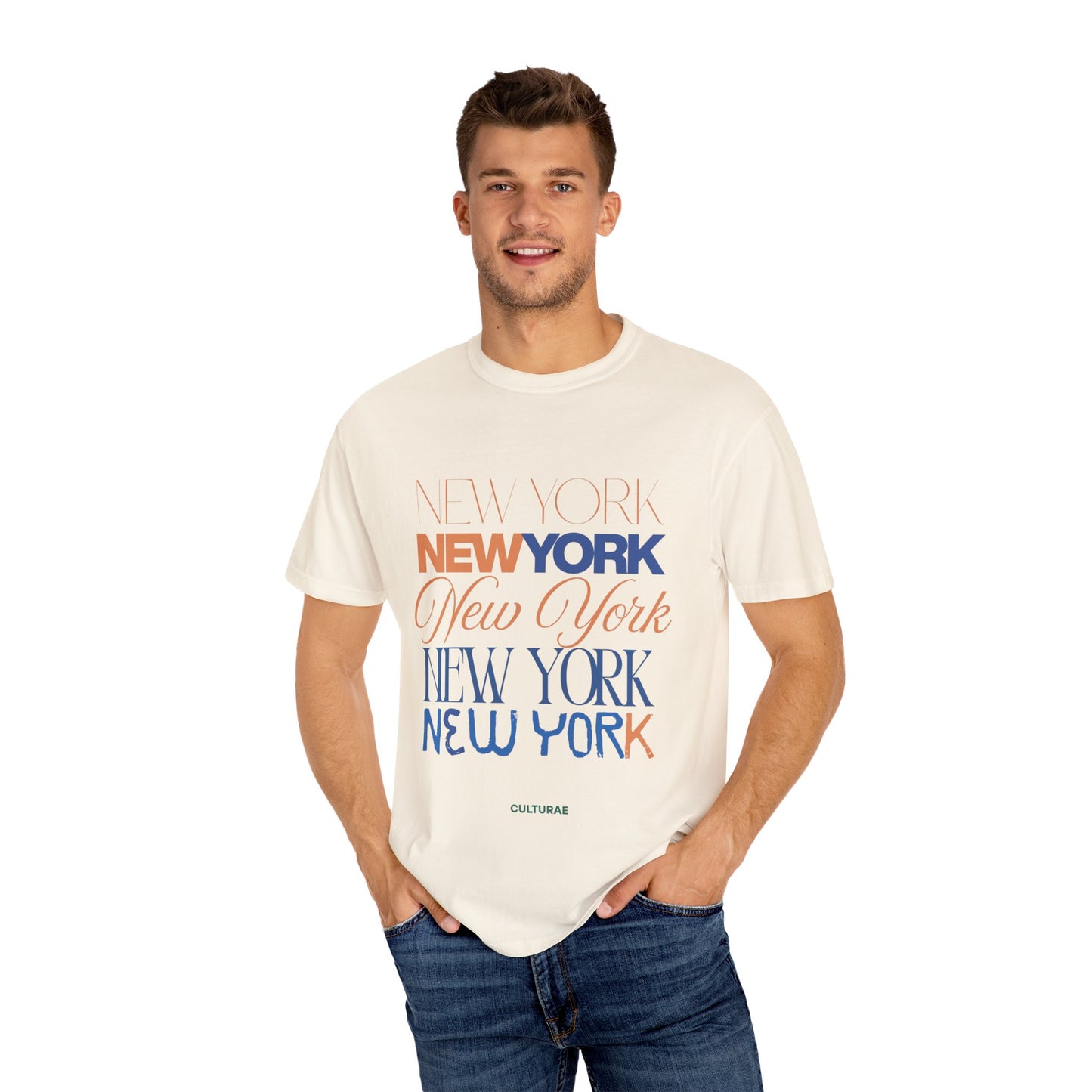 New York Garment-Dyed Retro Tee