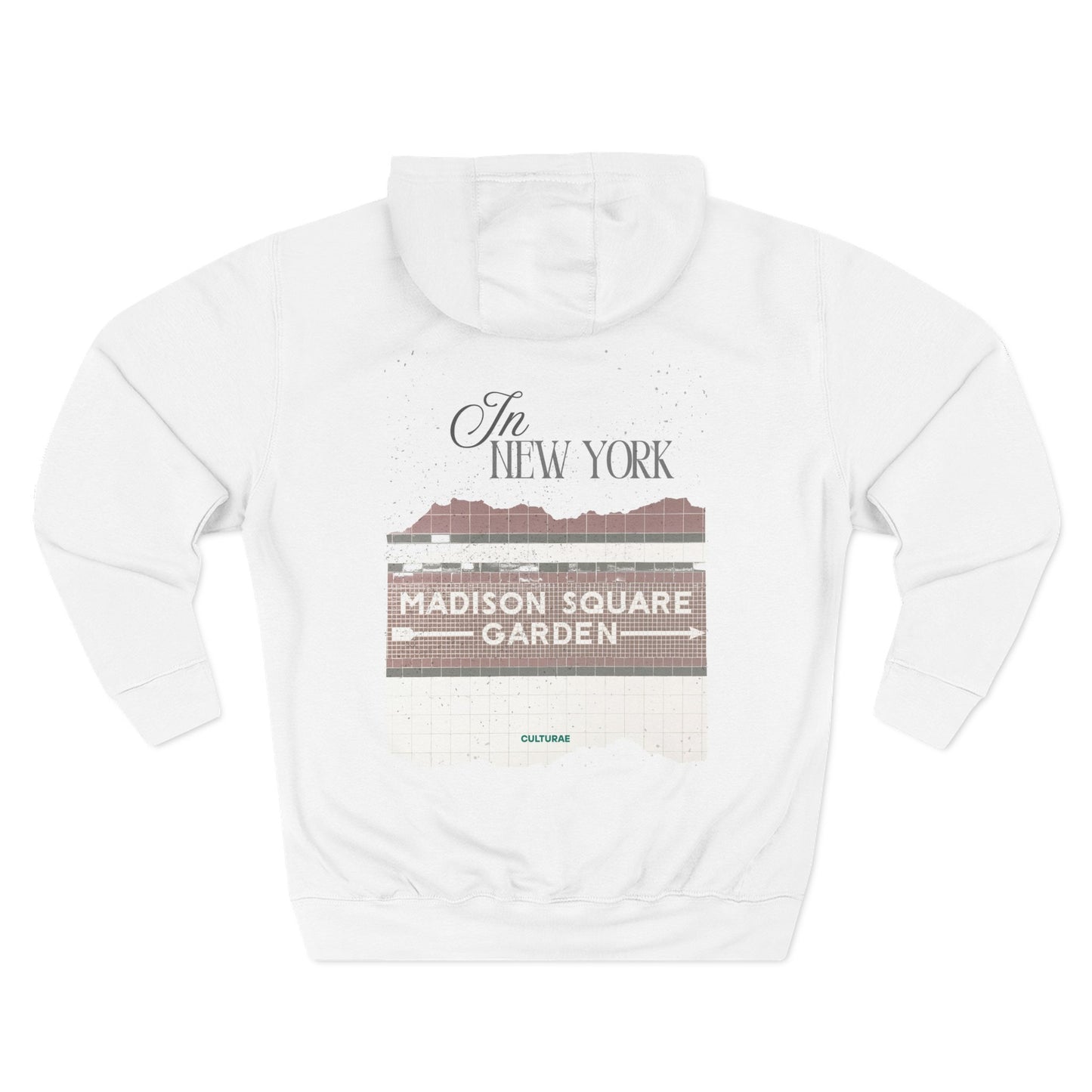 New York-Inspired Fleece Hoodie