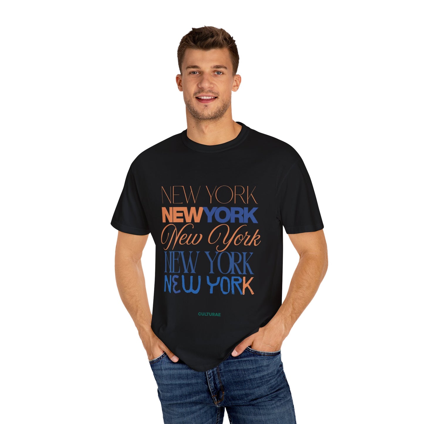 New York Garment-Dyed Retro Tee