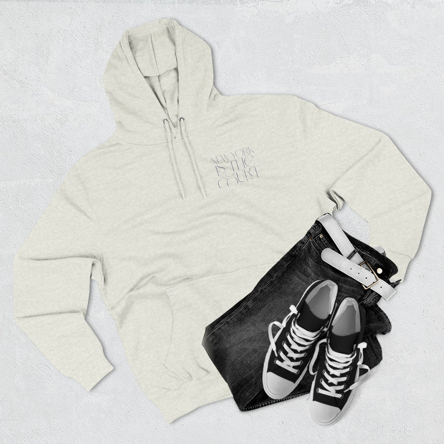 New York-Inspired Fleece Hoodie