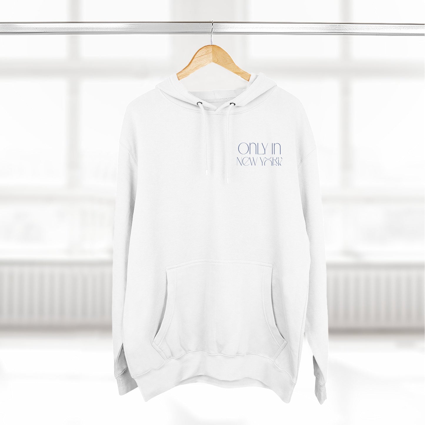 New York-Inspired Fleece Hoodie