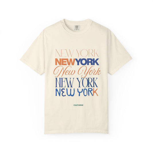 New York Garment-Dyed Retro Tee