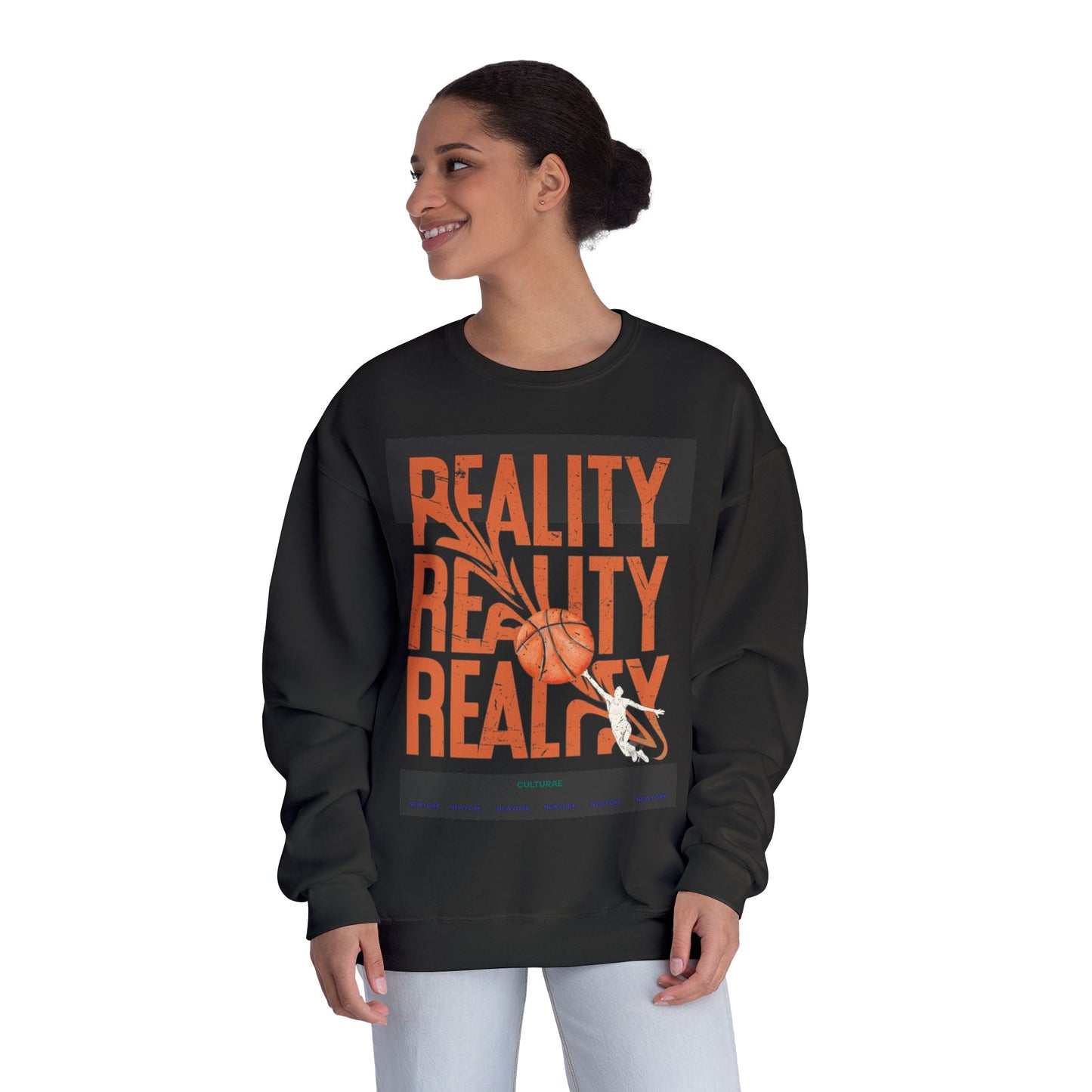 Basketball Reality Crewneck Sweatshirt